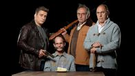Big Bad Wolves – L-R: Micki (Lior Ashkenazi), Dror (Rotem Keinan), Yoram (Doval'e Glickman), Gidi (Tzahi Grad)