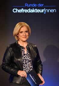 Runde der ChefredakteurInnen – Ingrid Thurnher.
