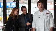 Unforgettable – L-R: Carrie Wells (Poppy Montgomery), Al Burns (Dylan Walsh), Marco Lantini (Craig Bierko)
