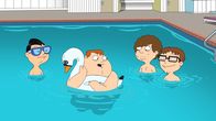 American Dad! – L-R: Toshi, Barry, Snot, Steve