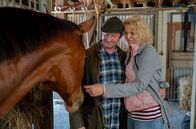 Die Fallers - Die SWR Schwarzwaldserie – Bernd (Martin Wangler) und Kati (Christiane Bachschmidt) machen sich Sorgen um Jockel.