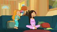 Power Sisters – Wendy und Marine freuen sich, sie werden eine große Reise machen.