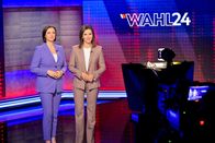 Wahl 24 - Die Konfrontation – Moderatorinnen der TV-Duelle zur Nationalratswahl 2024: Susanne Schnabl und Alexandra Maritza Wachter.