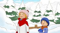 Meine Freundin Conni – Conni und Jakob freuen sich ĂĽber den groĂźen Schnee.Â