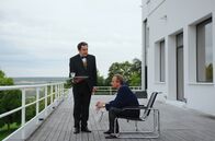 Familie zu vermieten – L-R: Léon (François Morel) und Paul-André Delalande (Benoît Poelvoorde)