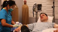Dr. Pimple Popper – Dr. Sandra Lee and Gerard after the surgery.