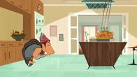 Marcus Level – Gorbar hat das BrathĂ¤hnchen gegen den Zugriff des Katers gesichert.Â