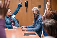 For the People – Tracy Vilar (Lydia Perez), Vondie Curtis-Hall (Richter Nicholas Byrne).