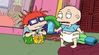 Rugrats – L-R: Chuckie Finster, Tommy Pickles