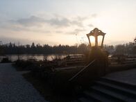 Blickwechsel Spezial – Außenaufnahme Schloss Leopoldskron mit Leopoldskroner Weiher.