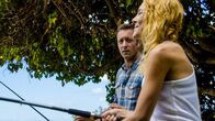 Hawaii Five-0 – Was ist zwischen Steve (Alex O'Loughlin, l.) und Ellie Clayton (Mirrah Foulkes, r.)?