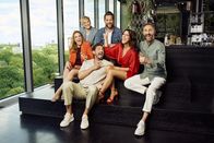 SAT.1-Frühstücksfernsehen – (v.l.n.r.) Alina Merkau; Karen Heinrichs; Matthias Killing; Christian Wackert; Marlene Lufen; Daniel Boschmann