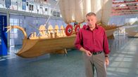 phoenix dok.thema: Rom am Rhein: Rom am Rhein – Prof. Dr. Matthias Wemhoff vor einem rekonstruierten rˆmischen Patrouillenschiff im Museum f¸r Antike Schifffahrt in Mainz. in Verbindung mit der Sendung bei Nennung ZDF/Joachim SeckProf. Dr. Matthias Wemhoff vor einem rekonstruierten r?mischen Patrouillenschiff im Museum f?r Antike Schifffahrt in Mainz. in Verbindung mit der Sendung bei Nennung ZDF/Joachim Seck
