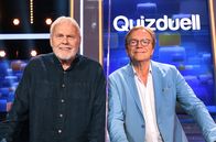 Quizduell - Olymp – Moderatoren Gunther Emmerlich (l.) und Wolfgang Lippert (r.).