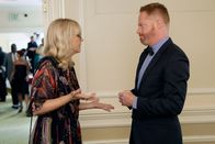 Modern Family – L-R: DeDe Pritchett (Shelley Long), Mitchell Pritchett (Jesse Tyler Ferguson)