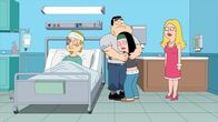 American Dad! – L-R: Jeff, Stan, Hayley, Francine
