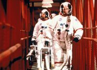 Apollo 13 – Sind bereit für ihre Mission: Bill Paxton als Fred Haise, Kevin Bacon als Jack Swigert, Tom Hanks als Jim Lovell