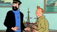 Tim und Struppi – Kapitän Haddock (l.) und Tim (r.) entdecken in einer fremden Wohnung ein weiteres Schiffsmodell der sogenannten "Einhorn."