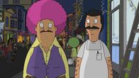 Bob's Burgers – Teddy, l.; Bob, r.