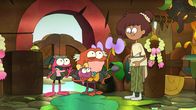 Amphibia – L-R: Sprig Plantar, Polly Plantar, Hop Pop, Anne Boonchuy