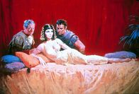 Cleopatra – Erst Caesar (Rex Harrison, l.), dann Marcus Antonius (Richard Burton, r.): Cleopatra (Elizabeth Taylor) vereinigt Macht und Liebe.