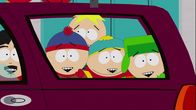South Park – L-R: Randy, Stan, Butters, Eric, Kyle