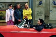 Friends – (v.l.n.r.) Monica Geller (Courteney Cox); Rachel Green (Jennifer Aniston); Phoebe Buffay (Lisa Kudrow); Ross Geller (David Schwimmer)