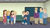 American Dad – Mitte, l-r: Steve, Stan