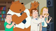 The Cleveland Show – (v.l.n.r.) Holt Richter; Tim der Bär; Doctor Fist; Lester Krinklesac