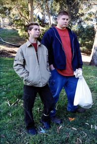 Malcolm mittendrin – L-R: Justin Berfield (Reese), George (Aaron Hill)