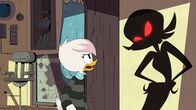 DuckTales – L-R: Lena De Spell, Magica De Spell