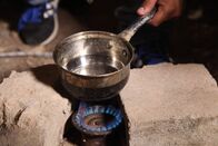 Drogen im Visier – MEXICO- A pan of liquid meth is cooked in a shack to produce super meth.