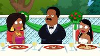 The Cleveland Show – Donna Tubbs-Brown; Cleveland Brown; Roberta Tubbs