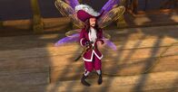 Peter Pan - Neue Abenteuer – Hook hat das Zauberwasser aus dem Feensee getrunken und ist zur kleinen Hook-Fee geworden.