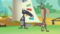 Wolf – Alfred will, dass Wolf sich aufwärmt, bevor er seine Kunststücke macht.