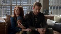 Bull – Elizabeth McConnell (Hani Furstenberg, l.); Miles McConnell (Jay Wilkison, r.)