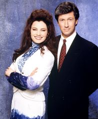 Die Nanny – Fran Fine (Fran Drescher) und Maxwell Sheffield (Charles Shaughnessy)