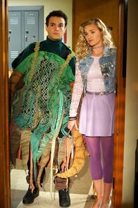 The Goldbergs – Troy Gentile (Barry Goldberg), AJ Michalka (Lainey Lewis).