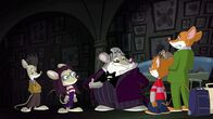 Geronimo Stilton – Geronimo und sein Neffe werden in Transrattanien willkommen geheißen.