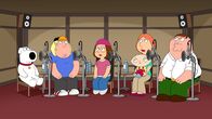 Family Guy – (v.l.n.r.) Brian Griffin, Chris Griffin, Meg Griffin, Stewie Griffin, Lois Griffin, Peter Griffin