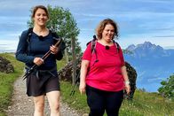 Reporter – Reporter Mein Leben mit Übergewicht – Von Kilos, Mut und Selbstliebe Haben zusammen fast 80 Kilos abgenommen: Alexandra Baumann (r.) und Caroline Krattiger (l.)
