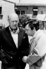 Columbo – (v.li.) Ray Milland (Arthur), Peter Falk (Insp. Columbo).