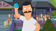 Bob's Burgers – Um einer drohenden Mieterhöhung zu entkommen, müssen Bob (vorne) und die anderen Mieter der Ocean Avenue auf Mr. Fischoeders Anwesen in einer erbitterten Schlacht gegeneinander antreten ..