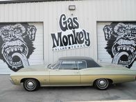 Fast N' Loud – The 1968 Chevy Impala parked outside of the Gas Monkey Garage.
