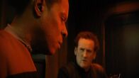 Star Trek - Deep Space Nine – Benjamin 'Ben' Sisko (Avery Brooks) und Miles O'Brien (Colm Meaney)