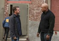 Navy CIS: L.A. – Hanna (LL Cool, r.) und Callen (Chris O'Donnell, l.)
