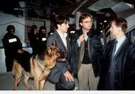 Kommissar Rex – L-R: Richie Moser (Tobias Moretti), Professor Dorner (Bernhard Schir), Christian Böck (Heinz Weixelbraun).