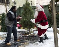 Brooklyn Nine-Nine – (v.li.) Craig Robinson (Doug Judy), Andy Samberg (Jake Peralta).