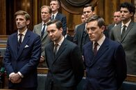 Der große Eisenbahnraub 1963 – Gordon Goody (Paul Anderson), Roy James (Martin Compston) und Charlie Wilson (Jack Roth)