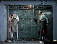 Die Zauberflöte – Matthäus Schmidlechner (Monostatos), Ludwig Mittelhammer (Papageno).